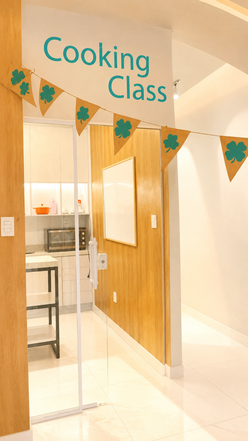Entrada da Cooking Class
